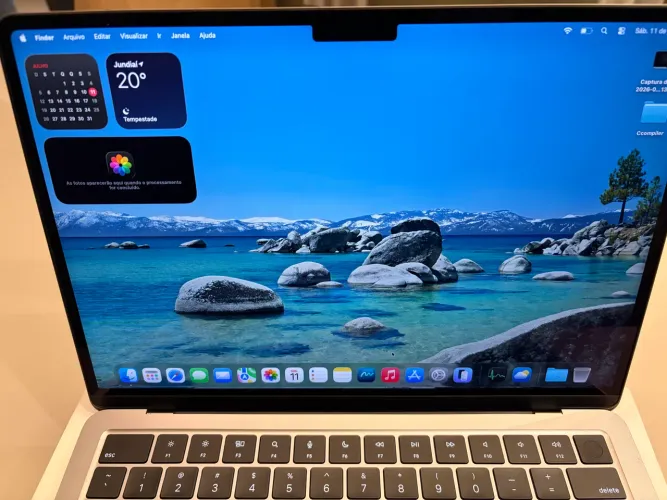 MacBook Air M2 8/256GB - Estado de Zero, Pouco Uso (Oportunidade)