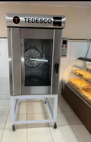 Forno de padaria turbo gás e turbo elétrico 10 telas em até 10x sem juros no cartão 