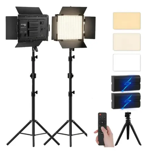 Iluminador led profissional sem fio