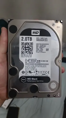 HD Interno WD Black de 2.0TB (Modelo: WD2003FZEX)