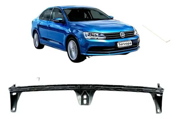 Guia Central Do Parachoque Dianteiro Jetta 2011 2012 2013 Vw