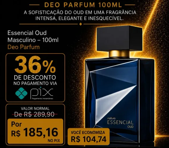 Essencial OUD Masculino Natura Deo Parfum 100ml