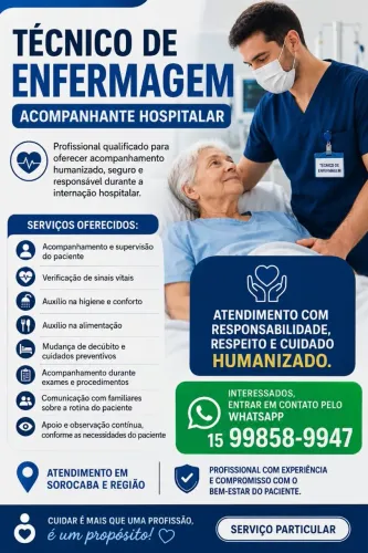 Acompanhante hospitalar