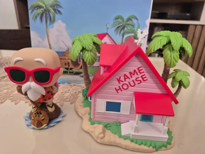 Funko mestre kame e casa do mestre kame original