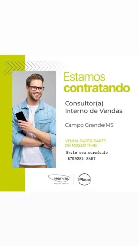 Vaga consultor de vendas
