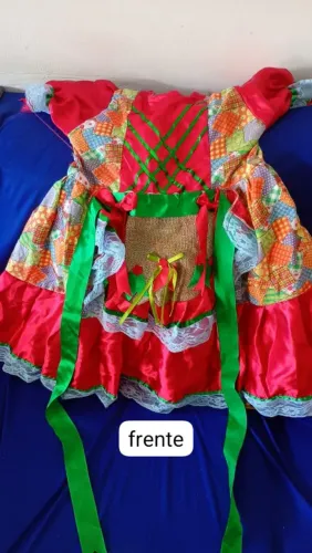 Vestido junino para criança