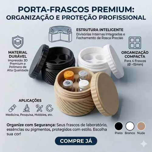 Vendo Porta Ampolas de Peptídeos