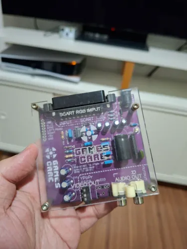 Conversor Scart para componente Gamescare
