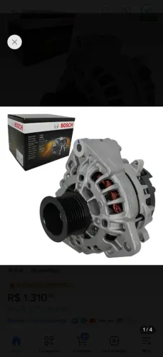 Alternador Bosch 24v 80 amperes