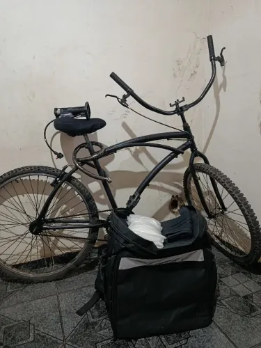 Bike praiana + bag + acessórios. 