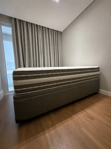 Cama Box Queen Size - Colchão KingStar molas ensacadas