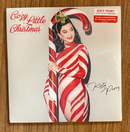 Katy Perry Cozy Little Christmas Lp Vinil Vermelho Amazon