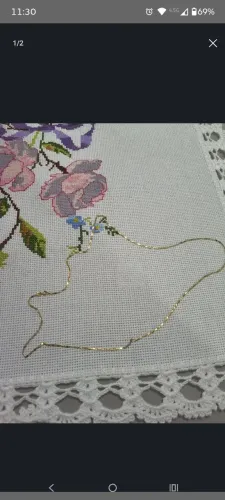 Cordão de ouro 65cm 2,2g 18k