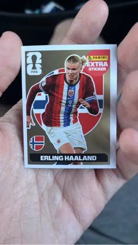Figurinha Legends Erling Haaland OURO