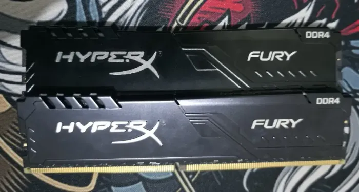 Kit Memória RAM Kingston HyperX Fury 64GB (2x32GB) DDR4 3200MHz CL16