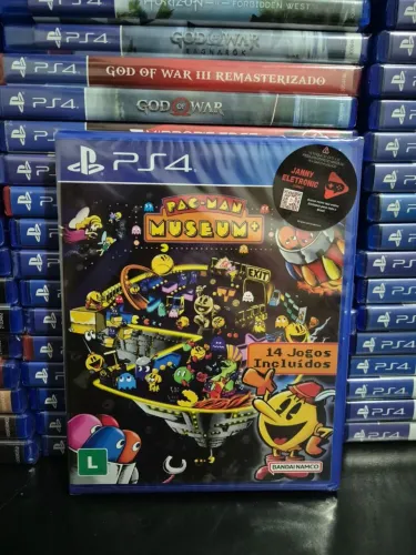Pac-Man Museum+ 14 Jogos (Lacrado) midia fisica jogos ps4
