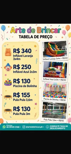 Aluguel de Brinquedos