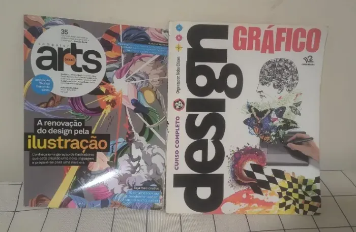 Livro e Revistas de Design Gráfico (Todos)