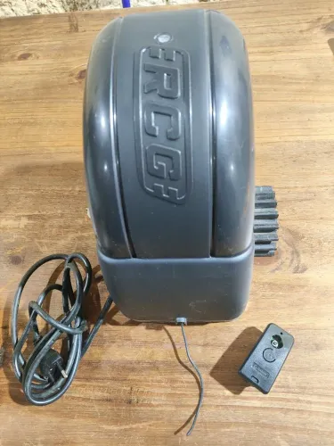 Motor de Portão Eletrônico RCG + 2 Cremalheiras Novas + Controle