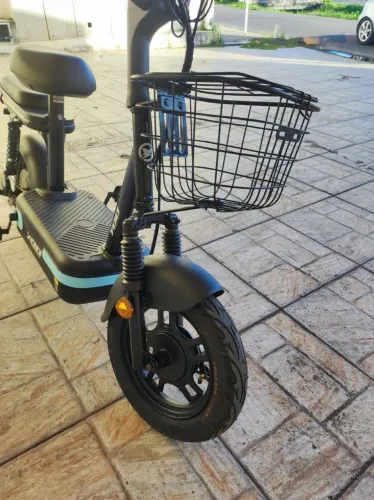 Bicicleta elétrica - Nova com alarme e seguro