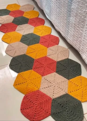 Peças em crochê 
