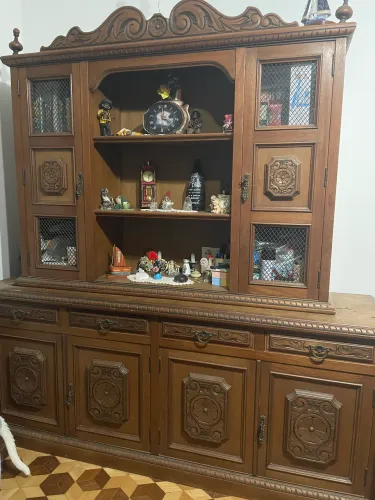Estante vintage antiga