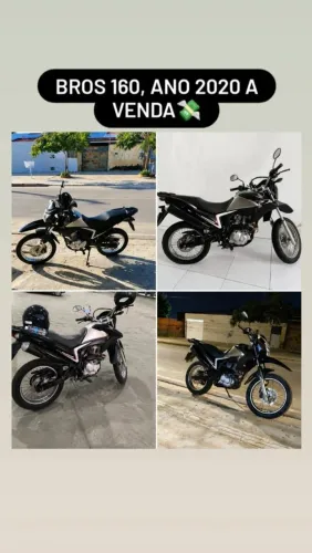 Bros 160, moto Extra, toda revisada, pneus novos.