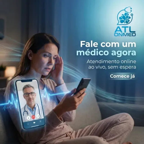 Tenha acesso a consultas medicas on LINE de forma rapida