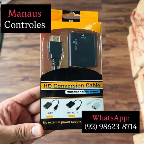 Adaptador de Vídeo Hdmi / VGA ( fazemos entregas )