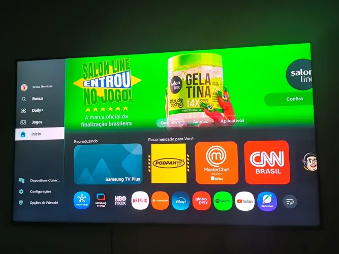 TV Samsung Crystal UHD 4K 55"