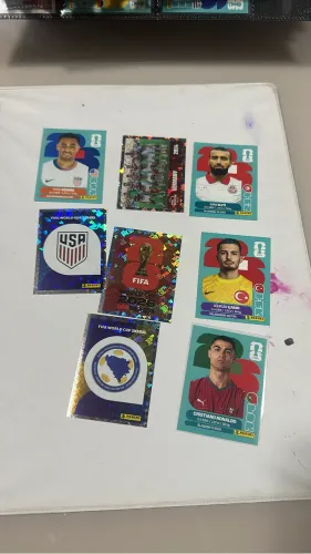 Figurinhas da copa a partir 1 real
