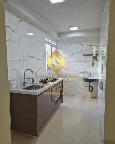 Apartamento- Nunca habitado, 2 quartos, 42m², reformado- Setor Grajaú