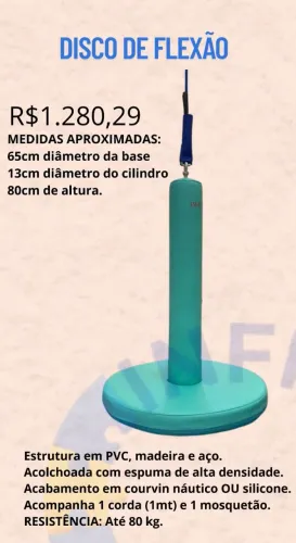 Disco flexor suspenso