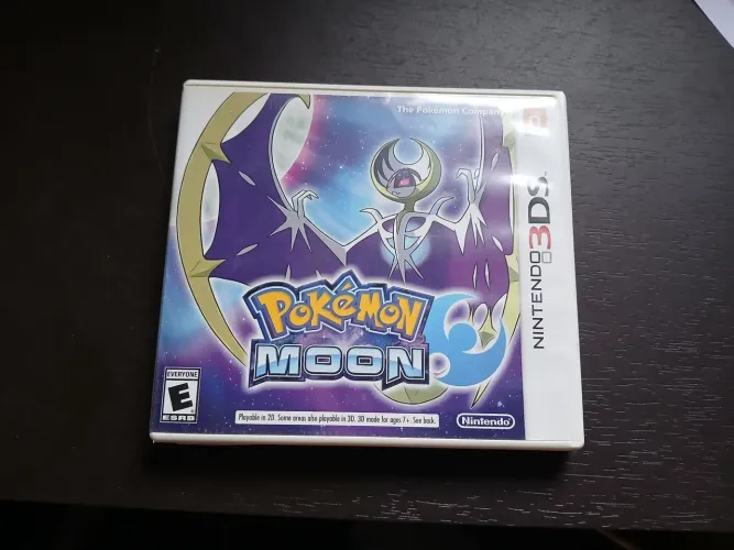 Jogo de pokemon moon, Nintendo 3ds