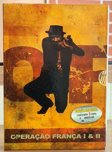 Box DVD Operação França 1 e 2 (filmes originais)