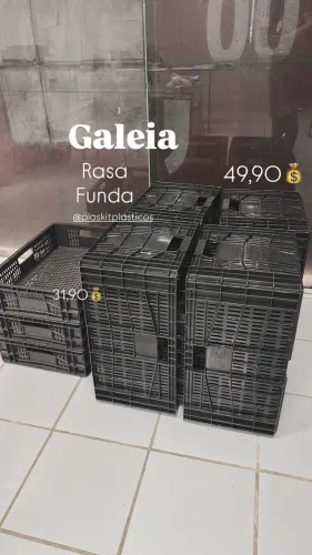 Galeia de plástico