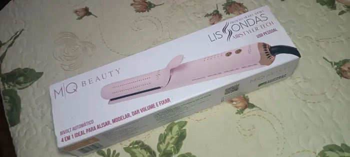 Prancha modeladora lissondas Mqbeauty, usada apenas 5 x, em ótimo estado.