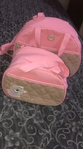 Bolsas maternidade ursinha mais trocador 