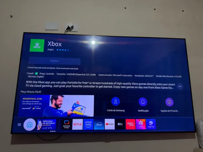 Tv smart 65 polegadas Samsung ultra 4k 