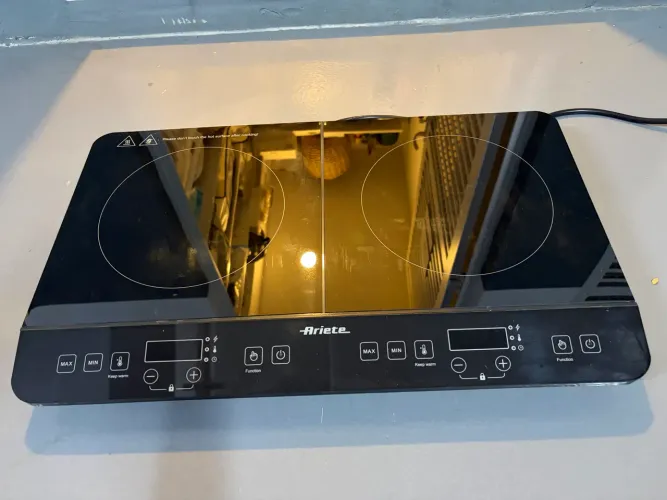 Cooktop Elétrico para Indução com 2 Queimadores Aríete