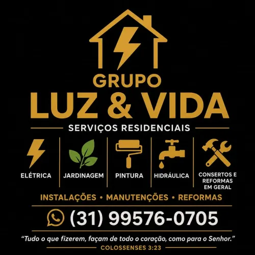 Marido de Aluguel e Serviços Residenciais em BH e Região - Grupo Luz & Vida