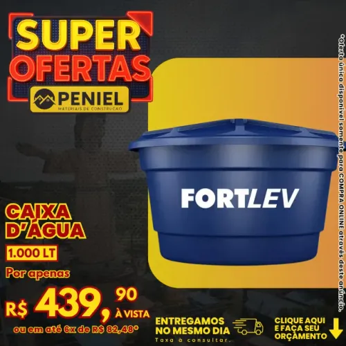 Caixa d'água 1000L