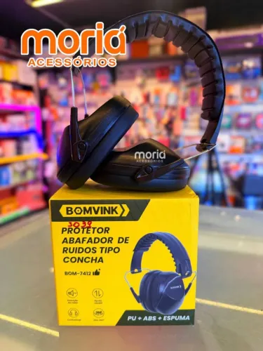 Protetor Abafador de Ruidos tipo Concha