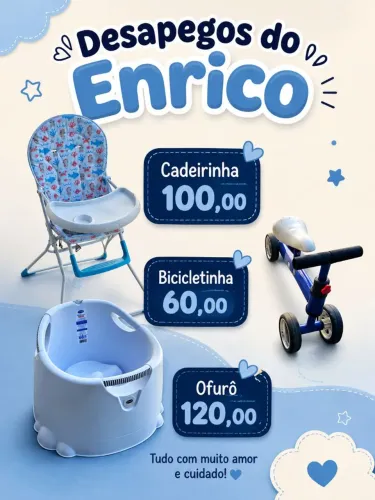 Desapegos do Enrico