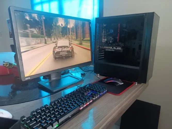 PC Gamer i7 7700 + RTX 3050 (Aceito ps4 + volta) aceito cartao