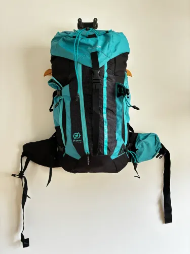 Mochila Quechua Forclaz 40 Air 40L Original + Capa de Chuva