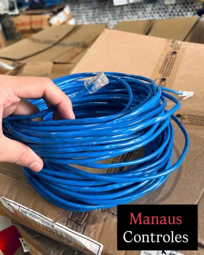 Cabo de Rede RJ45 30 Metros 1000 Mbps ( Entregamos )