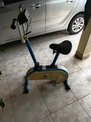 Bicicleta Ergométrica Caloicicle Anos 70 (Colecionadores/Antiguidade)