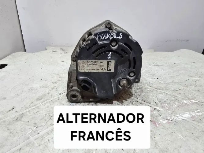 ALTERNADOR RENAULT CLIO/ LOGAN/ SANDERO 1.0 74A ORIGINAL