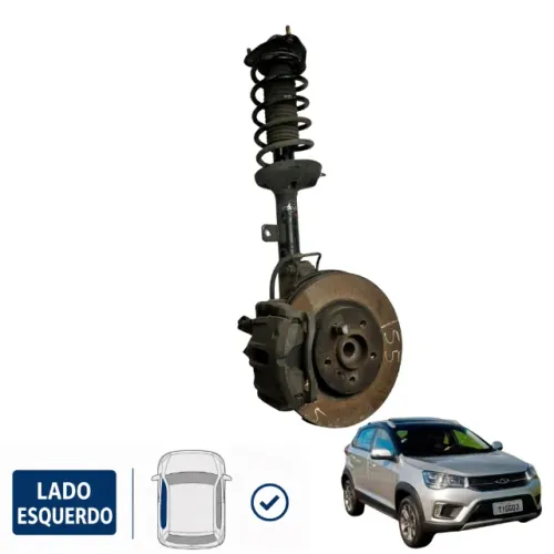 Torre Suspensão Telescópio esquerdo Chery Tiggo 2